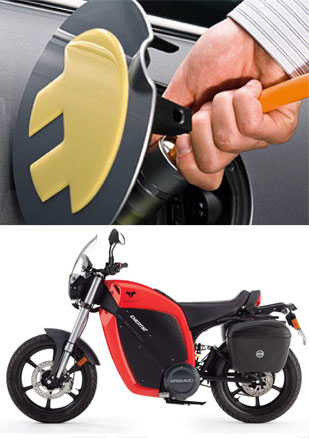 Charging Electric Bike