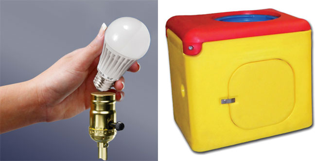 LED Lights and Ritchie Waterer