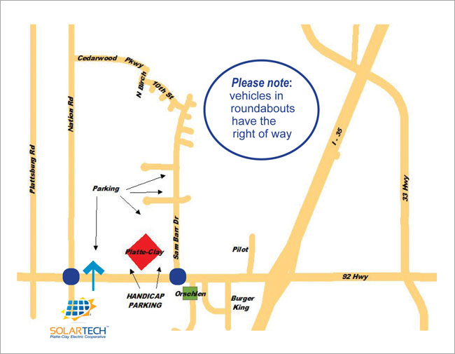 PCEC Annual Meeting Map