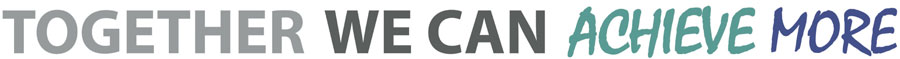 Together We Can Achieve More Logo