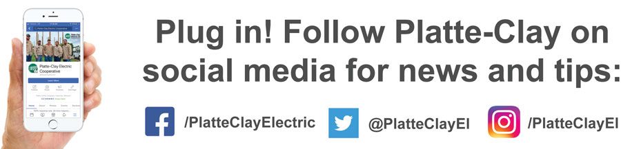 Follow Platte-Clay On Social Media