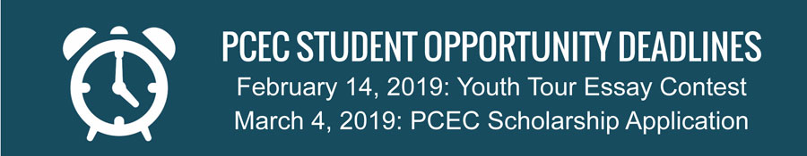 PCEC Student Opportunity Deadlines