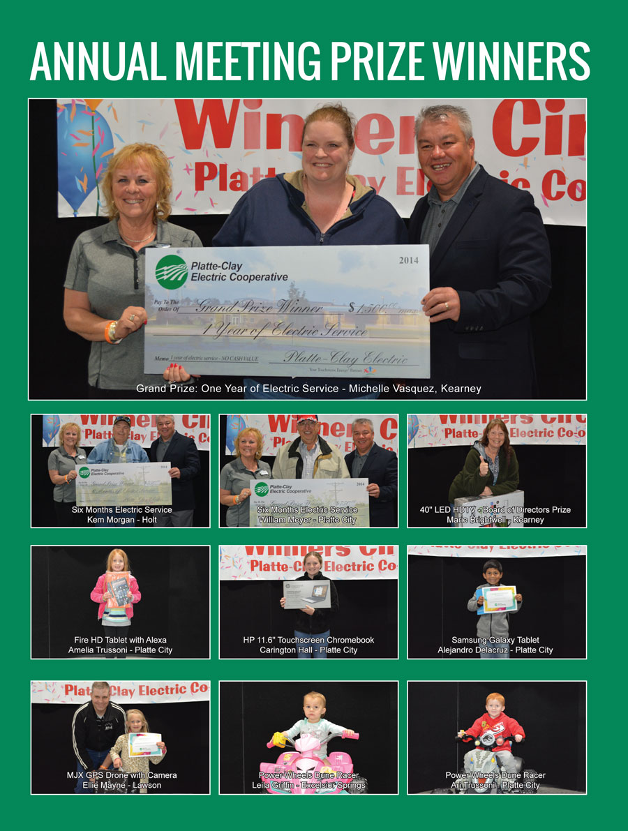 Annual Meeting Prize Winners