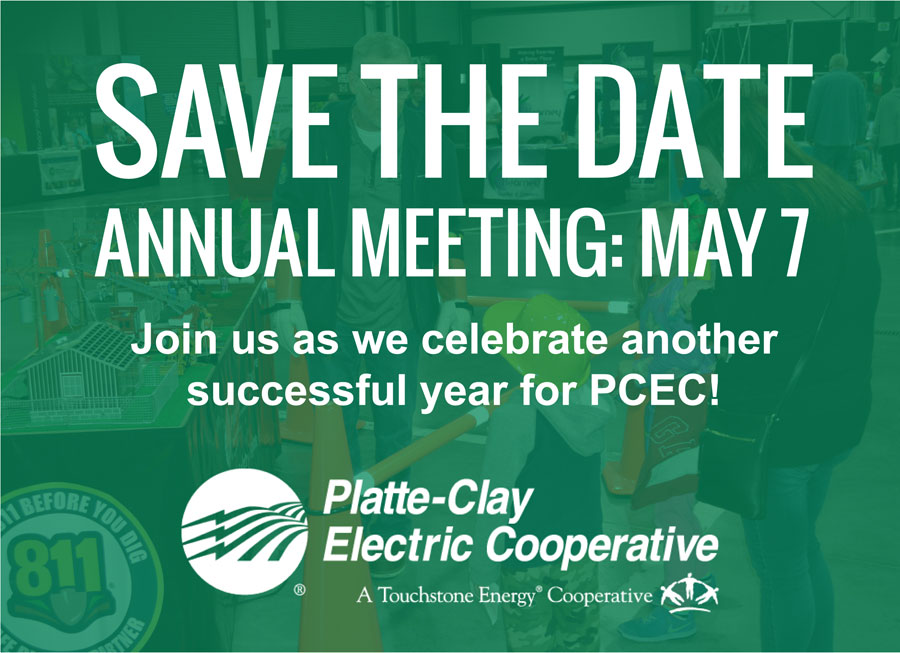 Save The Date Annual Meeting May 7
