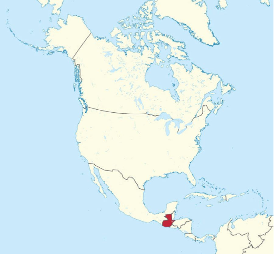 Guatemala Map