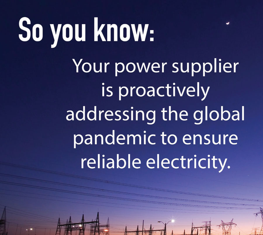 Power Supplier Message