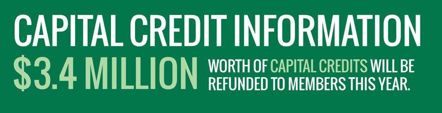 Capital Credit Information 3.4 Million
