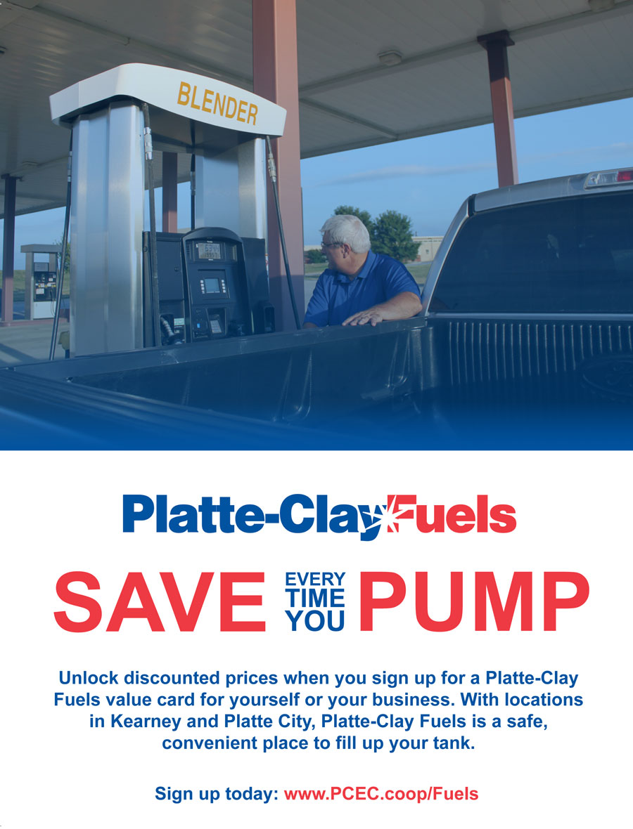 Platte-Clay Fuels Save Every Time You Pump