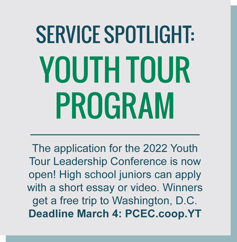 Service Spotlight Youth Tour Program