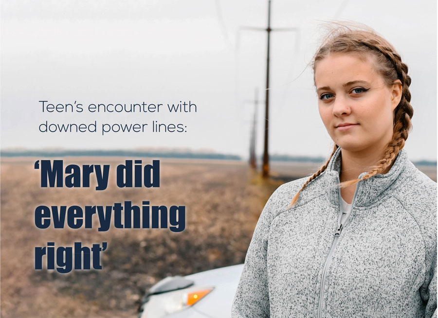 Teens Encounter With Downed Power Lines