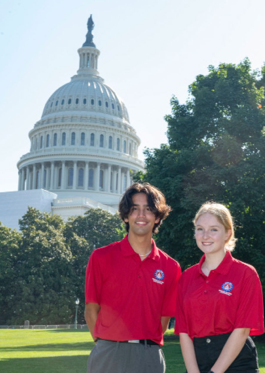 Northland Students Participate in Youth Tour