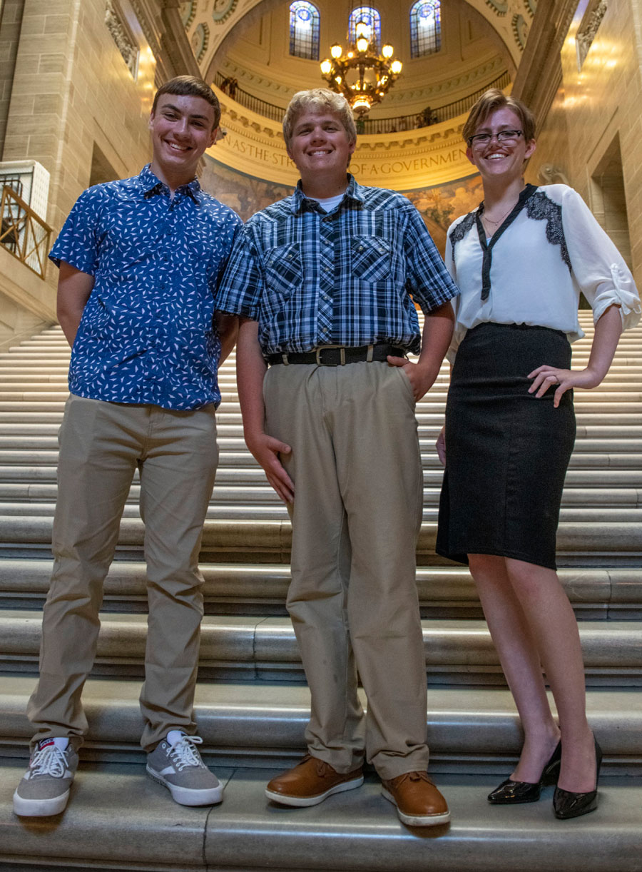 Northland Students Represent Co-op at Youth Cycle Conference