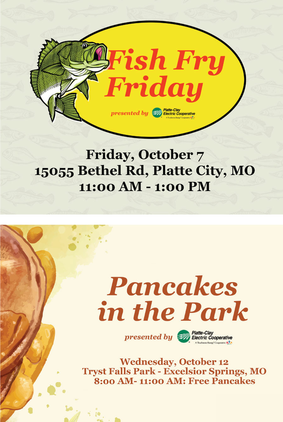 Fish Fry Friday And Pancakes In The Park