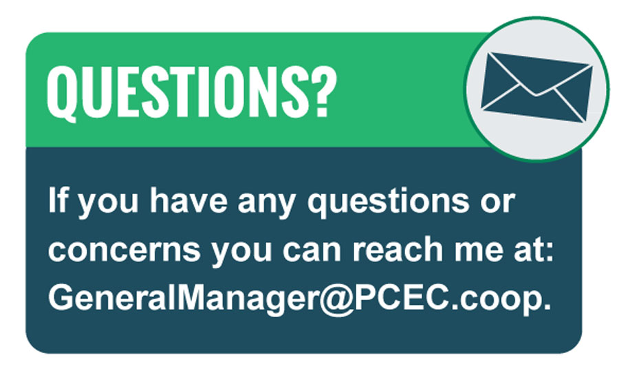 Email PCEC General Manager