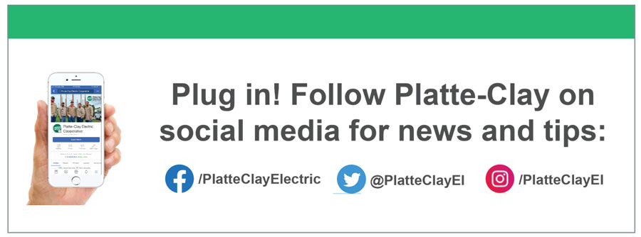 Follow Platte-Clay On Social Media