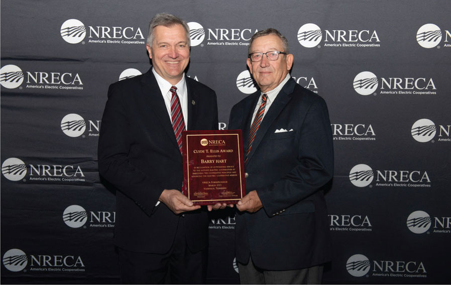 Former PCEC Employee Receives Award