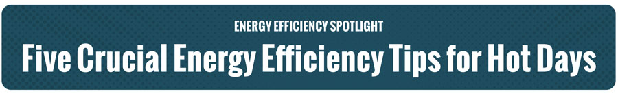 Five Crucial Energy Efficiency Tips for Hot Days
