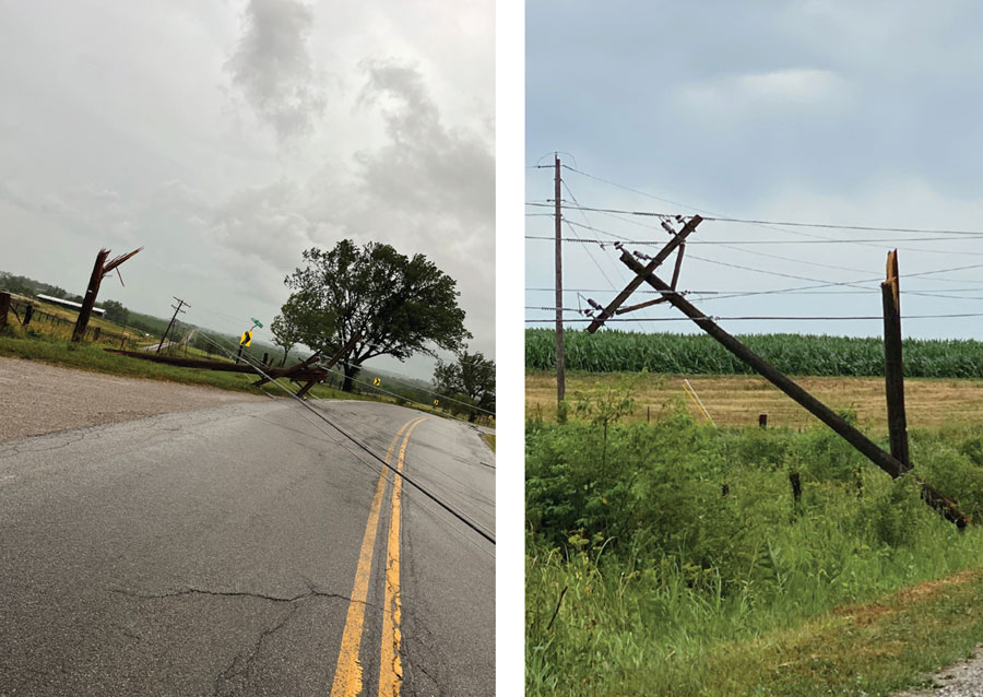 PCEC Linemen Provide Aid to Neighboring Co-op After Storm