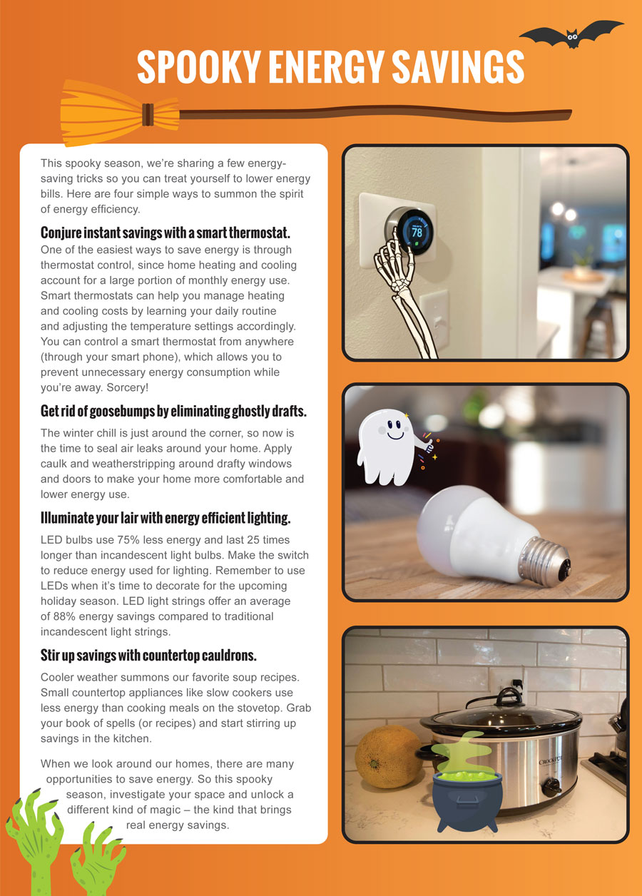 Spooky Energy Savings