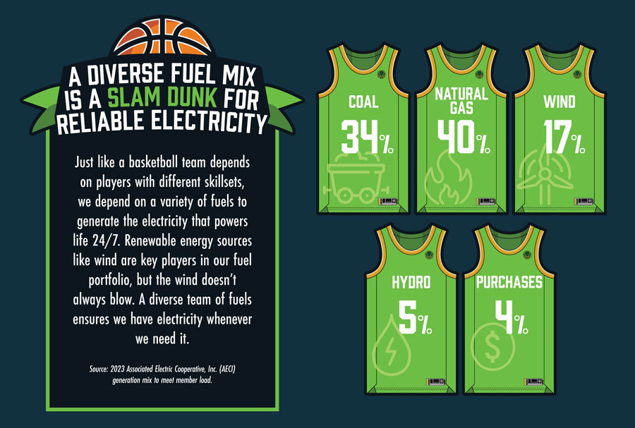 Diverse Fuel Mix
