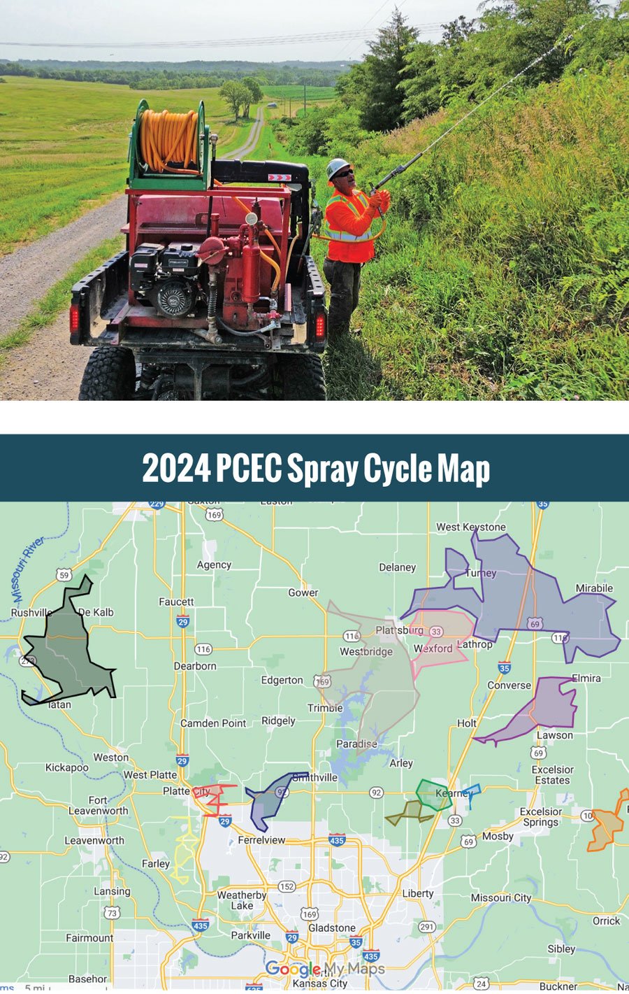 2024 PCEC Spray Cylce Map
