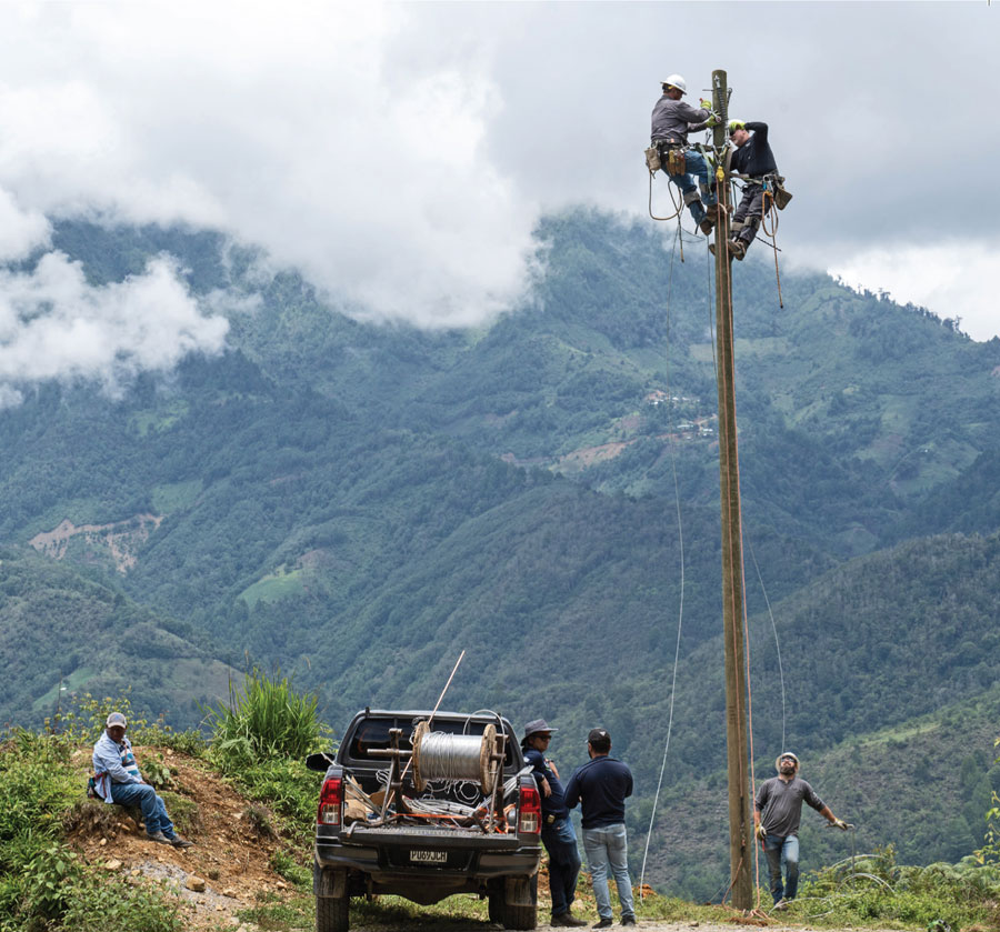 PCEC Lineman International Aid Trip