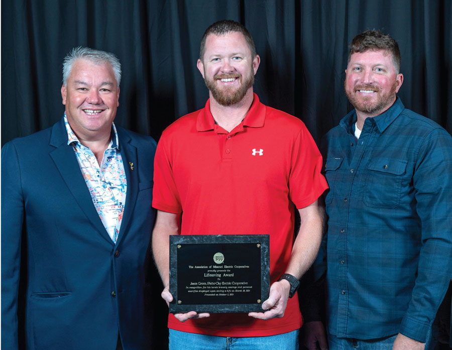 PCEC Foreman Honored with Lifesaving Award