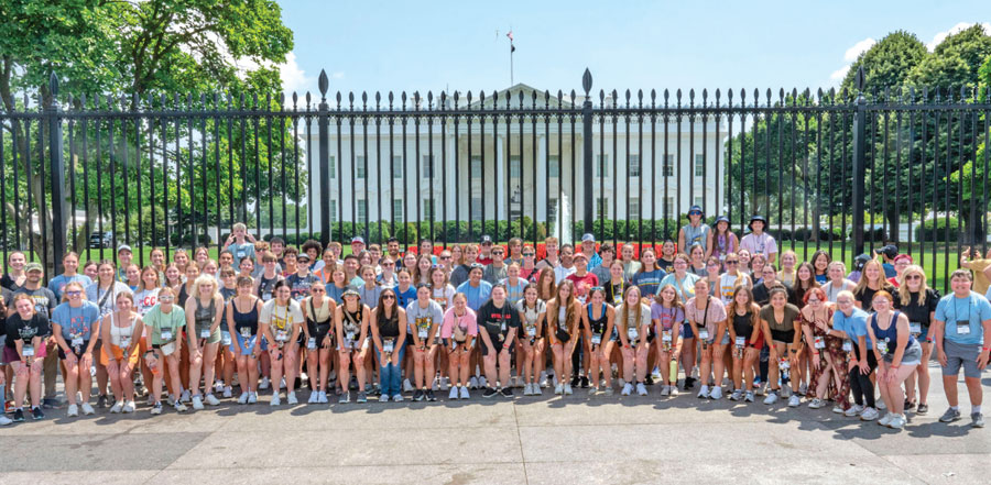 Youth Tour Representatives From Electric Cooperatives