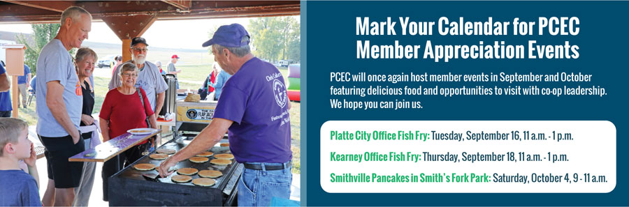 PCEC Member Appreciation Events
