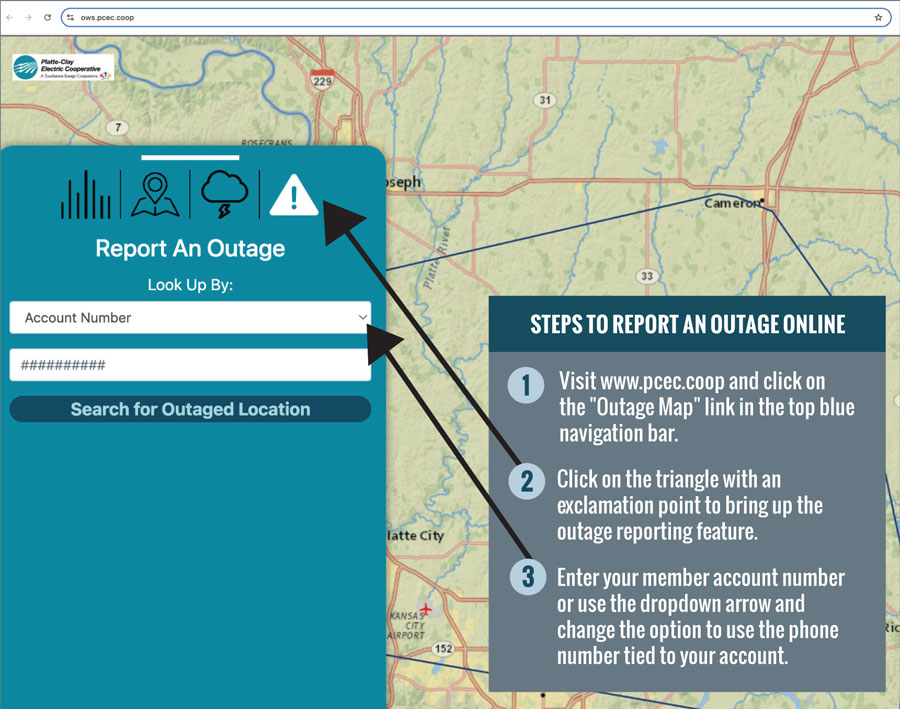 New 0nline Outage Reporting Option Available