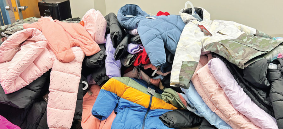 Donate Coats and Cans For Those In Need