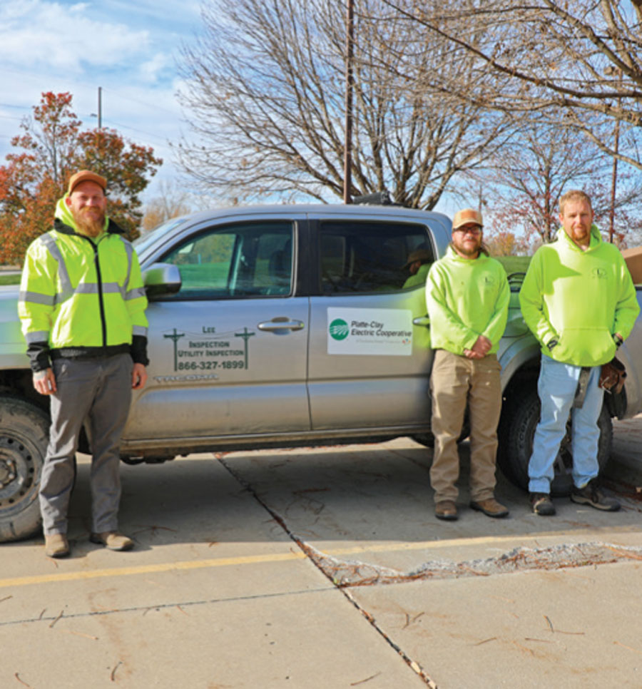 Utility Pole Inspections Underway