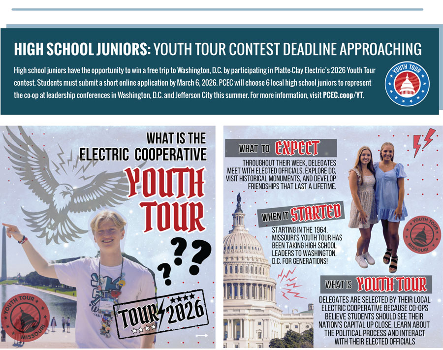 Youth Tour Contest Deadline Approaching