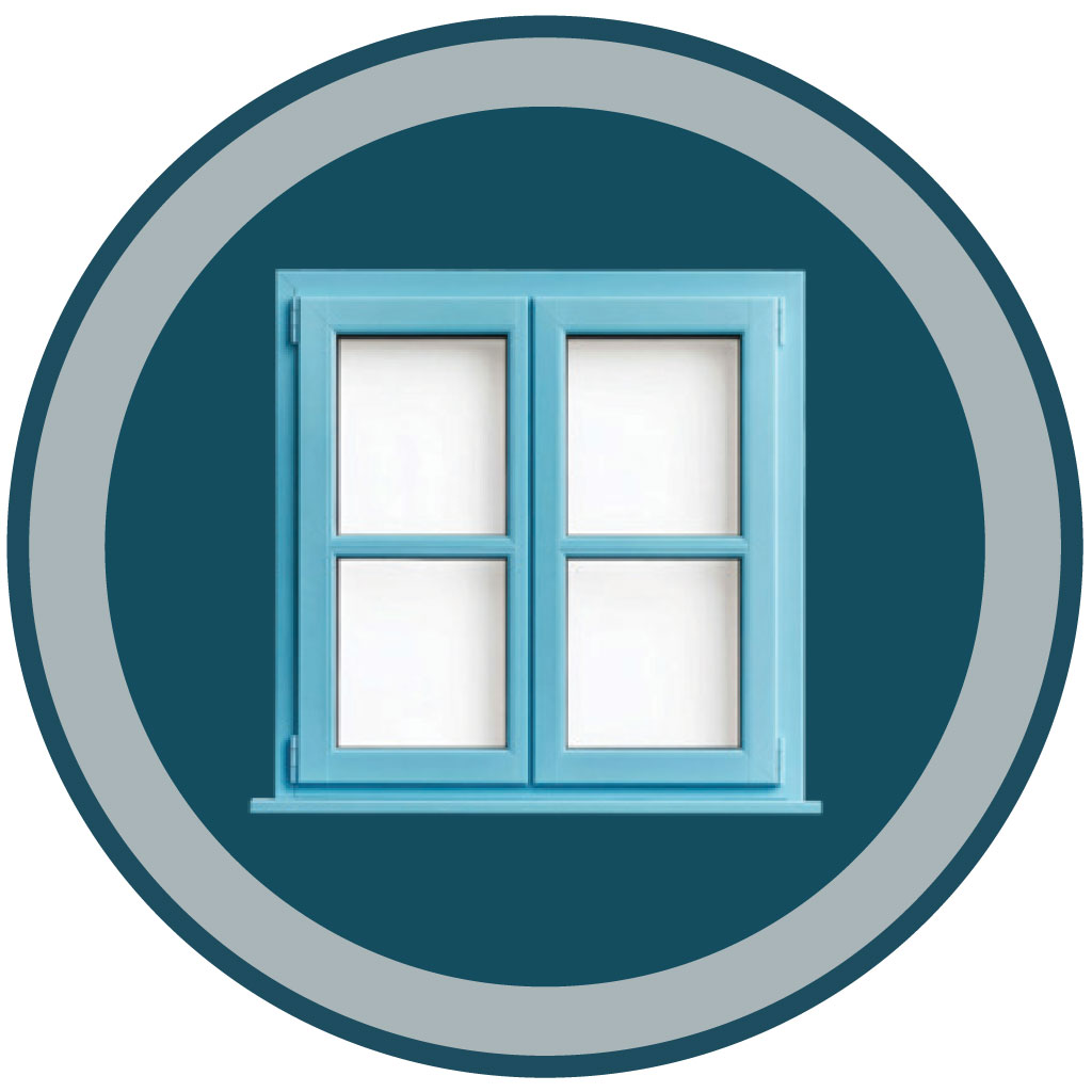 Energy Efficient Window Icon