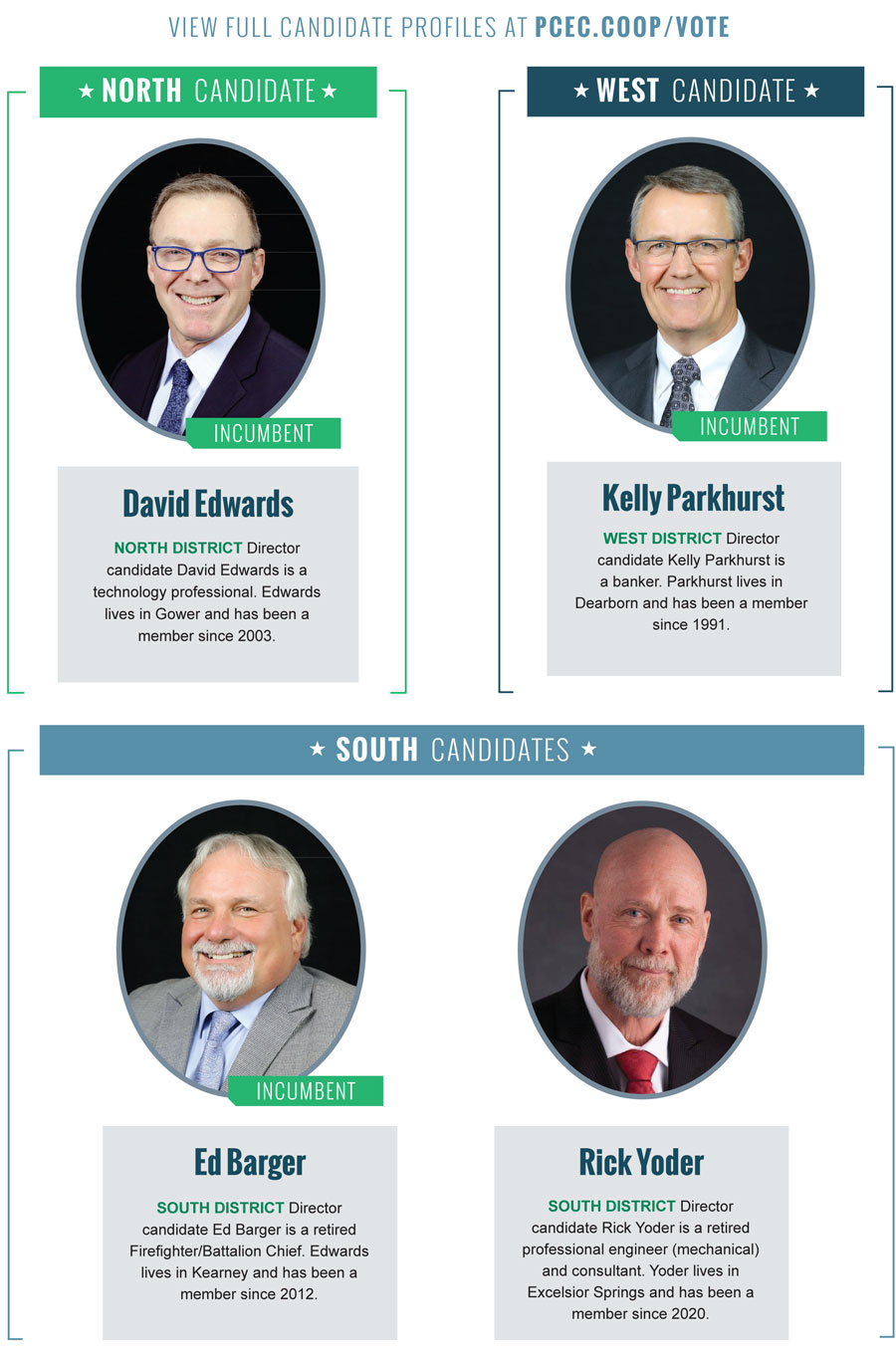 Board Of Director Cadidate Profiles