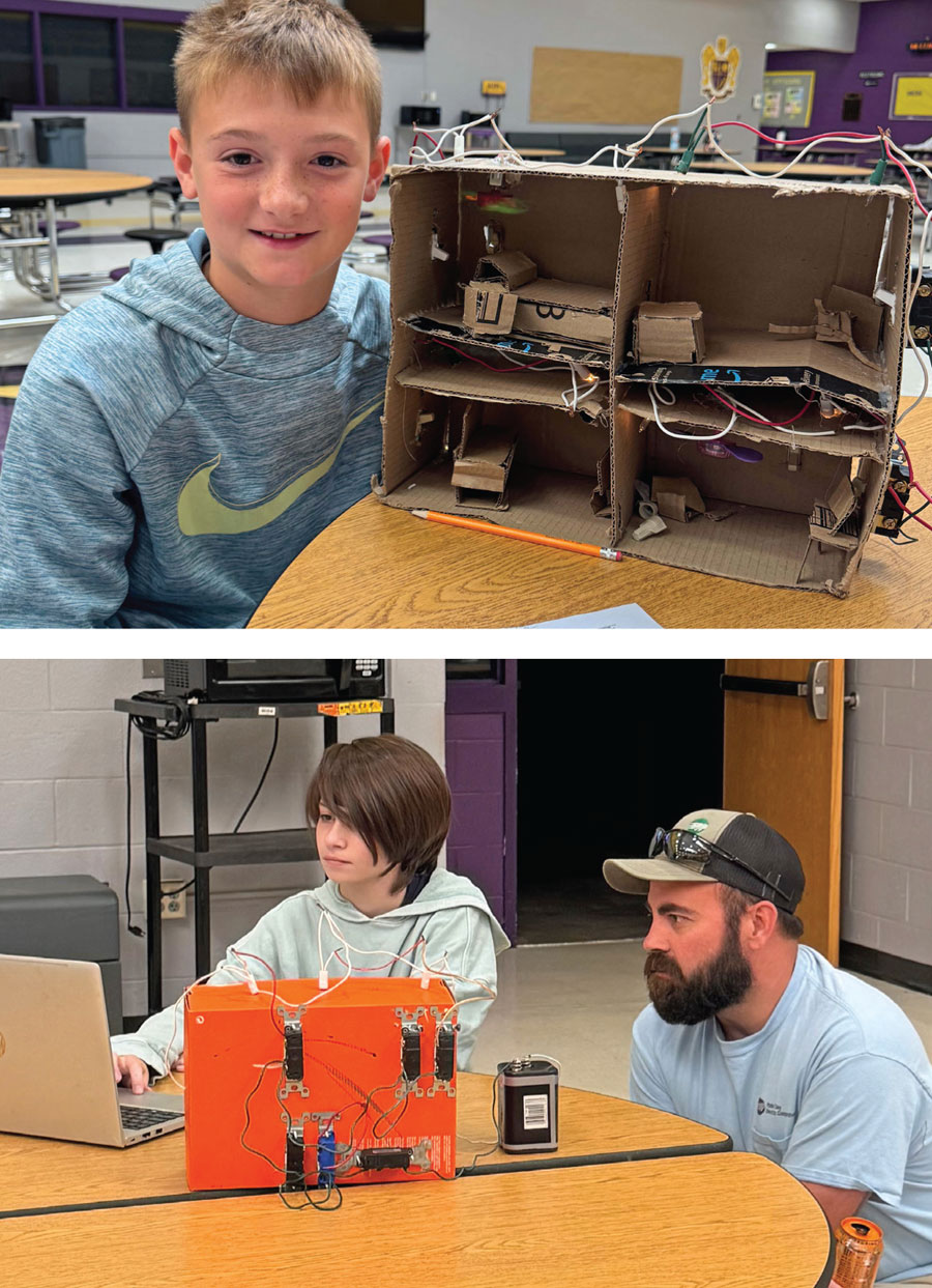 PCEC Employees Visit Kearney Electricity Summer School Program